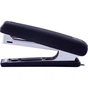 Степлер Buromax RUBBER TOUCH №10,12 аркушів 107х25х54 мм, чорний (BM.4128-01) - уменьшенное изображение 1