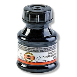 Чорнило для пір'яних ручок Koh-i-Noor 50 мл., black (14150500000) изображение 1