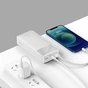 Батарея універсальна Baseus Bipow 30000mAh, 15W, USB-C/3A, 2*USB-A/3A(max.), +cable, white (PPBD050202) - уменьшенное изображение 7