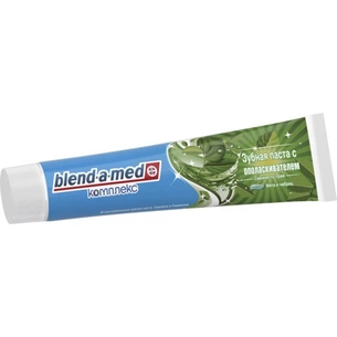 Зубна паста Blend-a-med Комплекс з ополіскувачем Свіжість трав М'ята і чебрець 140 м (8001841037219) зображення 1