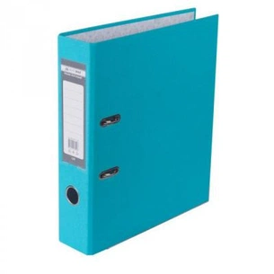 Папка - реєстратор Buromax А4, 70мм, JOBMAX PP, sky-blue, built-up (BM.3011-14c) зображення 1