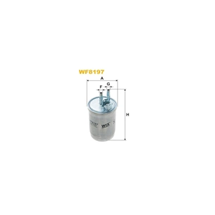 Фільтр паливний Wixfiltron WF8197 зображення 1