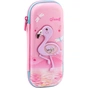 Пенал Cool For School з LED-аплікацією 1 відділення Рожевий (QT-5759-Pink) - зменшене зображення 1