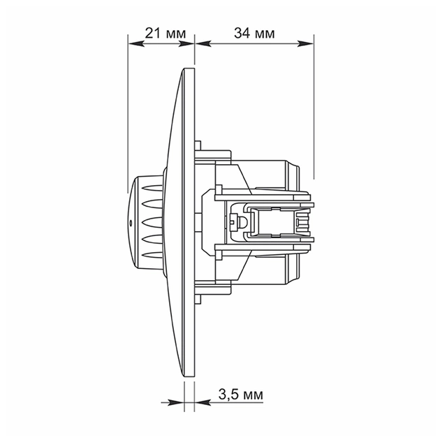 Світлорегулятор Videx BINERA 600Вт кремовий (VF-BNDM600-CR) - зображення 6