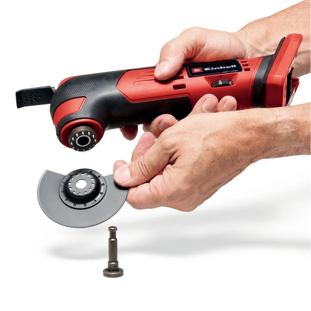 Реноватор Einhell TE-MG 18/1 Li - Solo PXC 18V, набір насадок (без АКБ та ЗП) (4465195) - picture 4