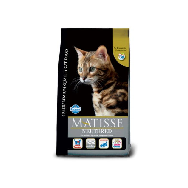 Сухий корм для кішок Farmina Matisse Neutered Chicken Sterilised з куркою 1.5 кг (8010276032102) - изображение 1