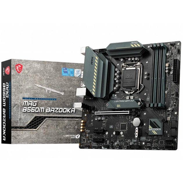 Материнська плата MSI MAG B560M BAZOOKA - зображення 1