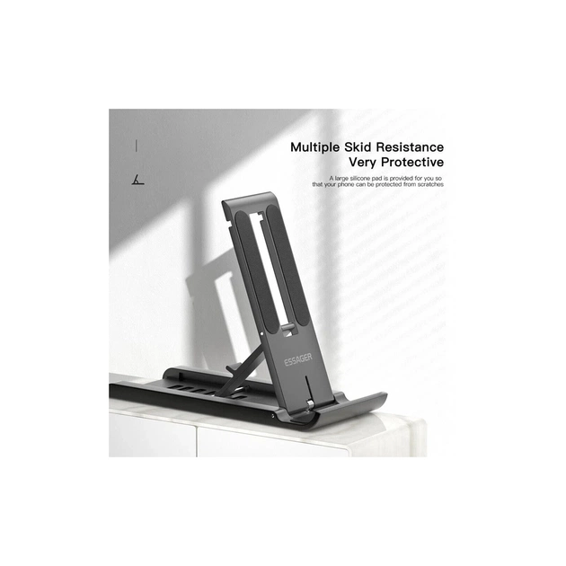 Підставка до планшета та телефона Sailing Desktop Phone Holder Black Essager (EZJZM-FC01) - picture 5
