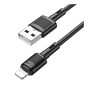 Кабель Hoco X83 USB - Lightning (M/M), 1 м, Black (6931474770868) - уменьшенное изображение 2