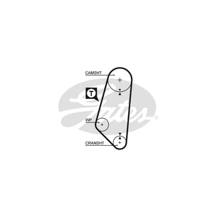 Ремінь ГРМ Gates 5400 зображення 1