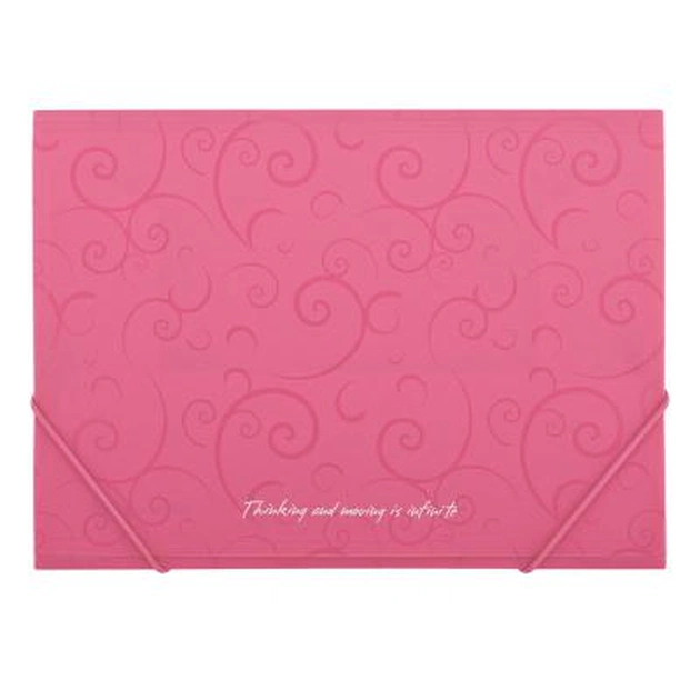 Папка на резинках Buromax А4, BAROCCO, pink (BM.3914-10) - изображение 1
