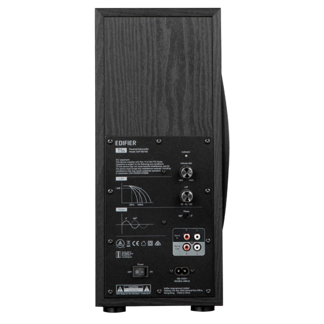 Домашній сабвуфер Edifier T5s Subwoofer Black (T5sblack) - picture 4