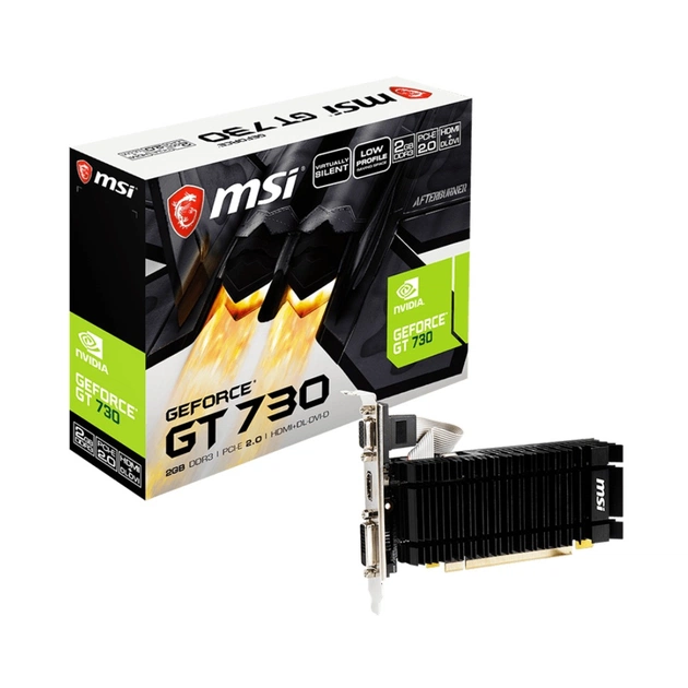 Відеокарта GeForce GT730 2048Mb MSI (N730K-2GD3H/LPV1) - изображение 1