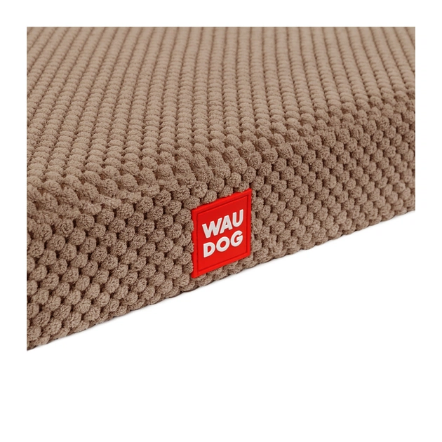 Лежак для тварин WAUDOG Relax Доріс велюр, зі знімним чохлом, 80х55 см бежевий (131114) - picture 4