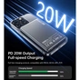 Батарея универсальная Choetech Magnetic Wireless 5000mAh, 20W, PD, Qi-15W, Black (B738-CCBK) - уменьшенное изображение 6
