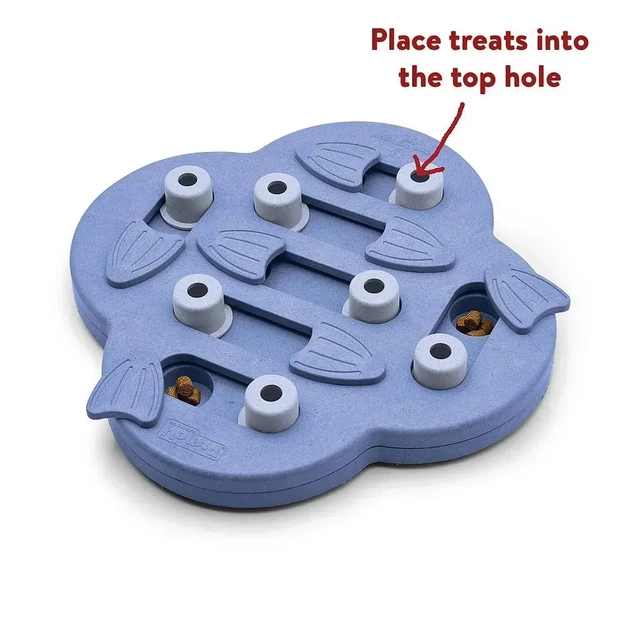 Іграшка для собак Nina Ottosson інтерактивна "Сховище" фіолетова (0700603695404) - picture 2