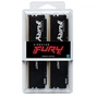 Модуль пам'яті для комп'ютера DDR5 16GB (2x8GB) 5200 MHz Beast Black Kingston Fury (ex.HyperX) (KF552C36BBEK2-16) - зменшене зображення 5