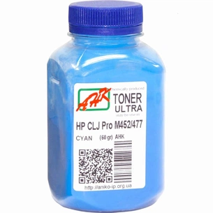 Тонер HP CLJ Pro M452/477, 60г Cyan AHK (3202781) зображення 1