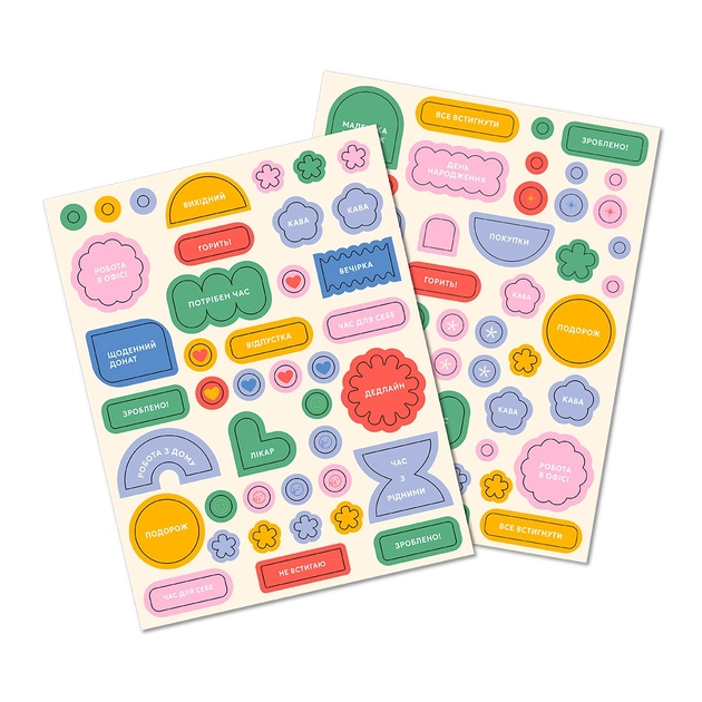 Планер Orner I have a plan, розовый с плетением (orner-2737) - изображение 14