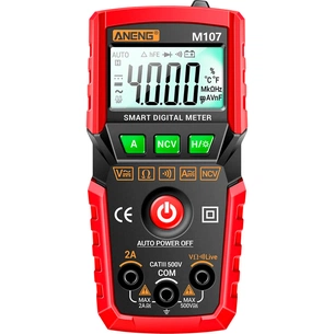 Цифровий мультиметр ANENG M107, V, A, R, C, T (M107) изображение 1