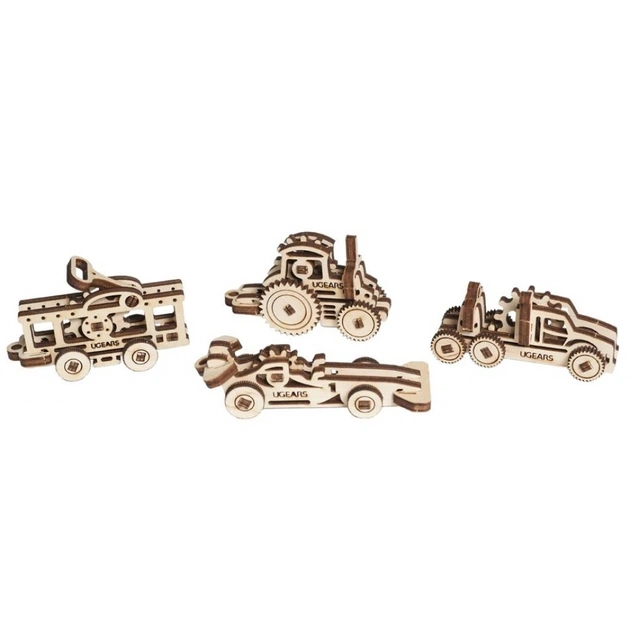 Збірна модель Ugears Фіджет Транспорт (70033) - изображение 1