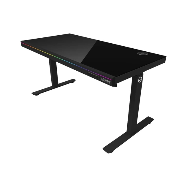 Комп'ютерний стіл Lorgar PRO 80G Glass Black (LRG-DP80G) - picture 2