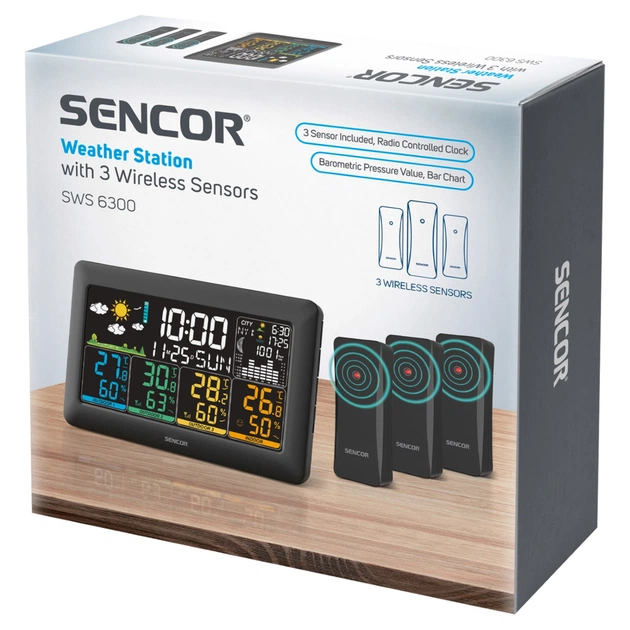Метеостанція Sencor SWS6300 - зображення 9