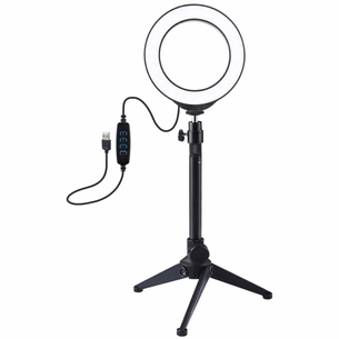 Набір блогера Puluz Ring USB LED lamp 4.7"+ table tripod (PKT3031) зображення 1
