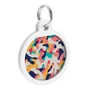 Адресник для тварин WAUDOG Smart ID з QR паспортом "Камо різнокольоровий", круг 25 мм (0625-0206) - уменьшенное изображение 2