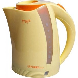 Електрочайник First без ПДВ FA-5428-1 yellow зображення 1