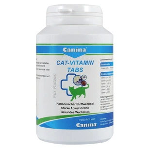 Вітаміни для котів Canina Cat-Vitamin Tabs 125 г/250 шт (4027565210329) изображение 1
