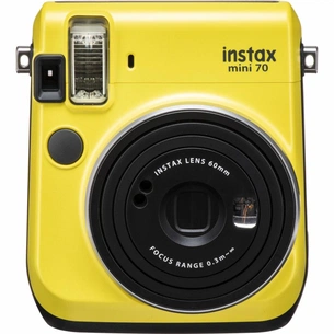 Камера миттєвого друку Fujifilm INSTAX Mini 70 Yellow (16496110) зображення 1