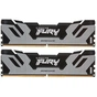 Модуль пам'яті для комп'ютера DDR5 32GB (2x16GB) 6400 MHz FURY Renegade Silver Kingston Fury (ex.HyperX) (KF564C32RSK2-32) - зменшене зображення 1
