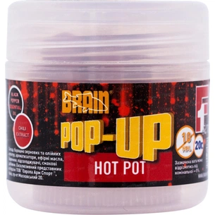Бойл Brain fishing Pop-Up F1 Hot pot (спеції) 10 mm 20 gr (1858.01.84) зображення 1