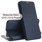 Чохол до мобільного телефона BeCover Exclusive Motorola Moto G15 / G15 Power Deep Blue (713514) - зменшене зображення 1