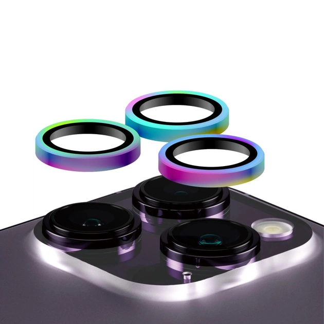 Скло захисне Armorstandart for Camera AR iPhone 15 Pro / 15 Pro Max Gradient (ARM76130) - зображення 1