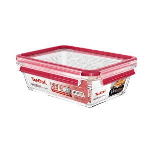 Харчовий контейнер Tefal Masterseal Glass Red 1.3 л (N1041010) зображення 1