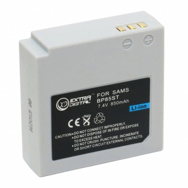 Акумулятор до фото/відео Extradigital Samsung IA-BP85ST (BDS2614) - изображение 1