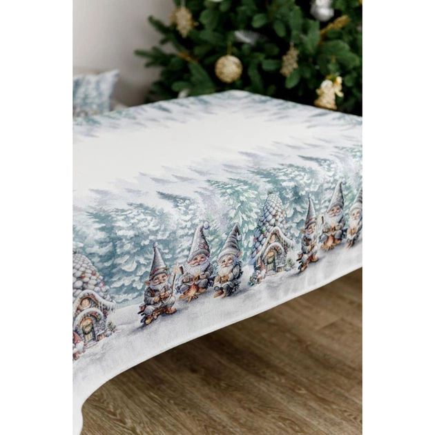 Скатертина Прованс гобеленова Казкові гноми 135х260 см (038451) - picture 2
