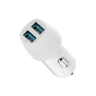 Зарядное устройство Promate voltrip-duo 2xUSB Car Charger 17W White (voltrip-duo.white) - уменьшенное изображение 1