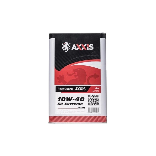 Моторна олива AXXIS 10W-40 RaceGuard SP Extreme 4л (AX-3204) - зображення 1
