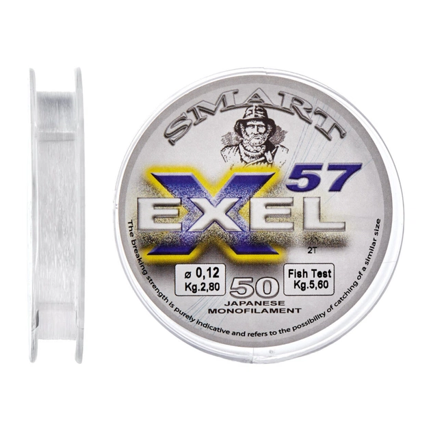 Волосінь Smart Exel 57 50m 0.18mm 4.4kg (1300.32.58) - зображення 1