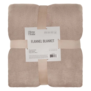 Плед Ardesto Flannel 160х200см, 100% поліестер, бежевий (ART0230SB) зображення 1