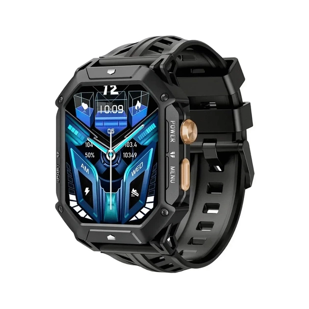 Смарт-годинник OUKITEL BT80 Black (6931940754668) - зображення 1