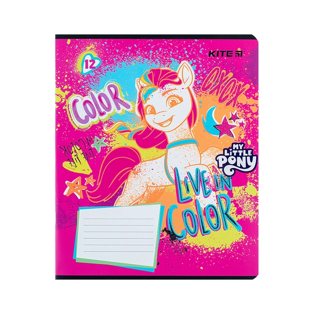 Зошит Kite My Little Pony 12 аркушів, лінія (LP24-234) - picture 10