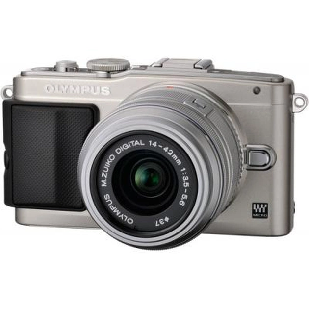 Цифровий фотоапарат Olympus E-PL5 14-42 mm Flash Air silver (V205041SE010) - изображение 1