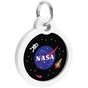 Адресник для тварин WAUDOG Smart ID з QR-паспортом "NASA", коло 30 мм (230-0147) - уменьшенное изображение 4