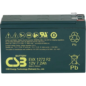 Батарея к ИБП CSB EVX1272F2 12V 7.2Ah (EVX1272F2) изображение 1