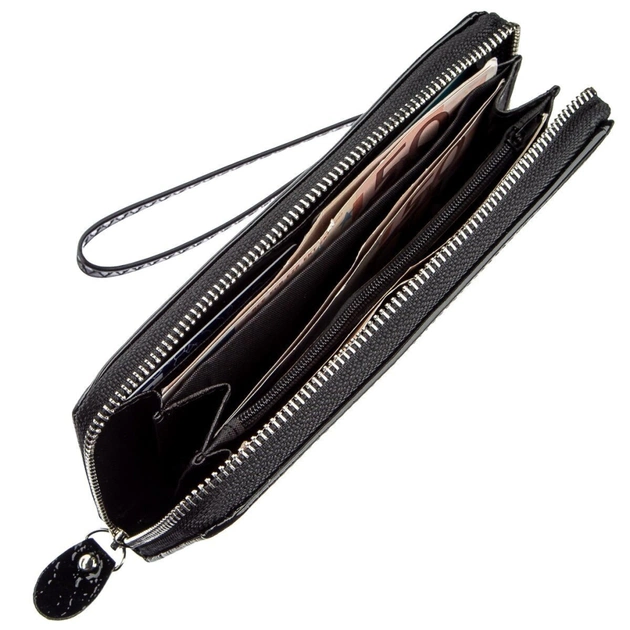 Кошелек Kivi Из экокожи Черный (19030) - изображение 3