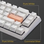 Клавіатура Ducky One 3 SF Cherry MX Red RGB UA USB White (DKON2167ST-RUAPXPWWWSC1) - зменшене зображення 10